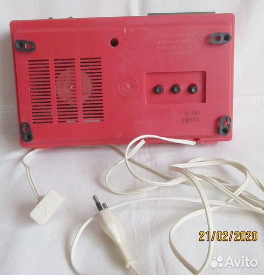 Радиоприемник и громкоговоритель СССР