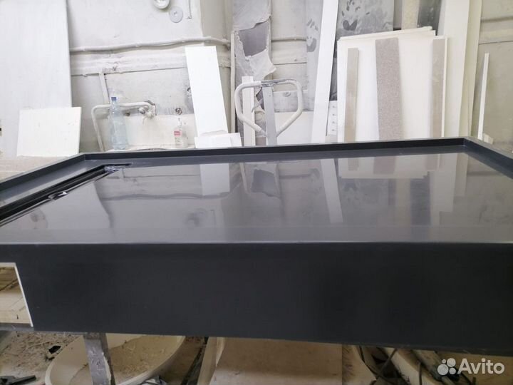 Подоконник из кварцевого агломерата