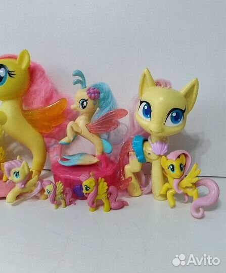 My little pony Флаттершай пакетом