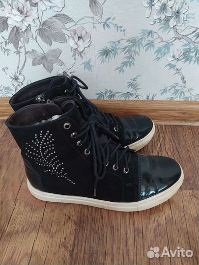 Ботиночки демисезонные для девочки (натур.кожа)