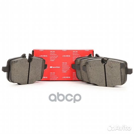 Колодки зад.BMW 2,3,4,5 Series SM-BP163 SpeedMate