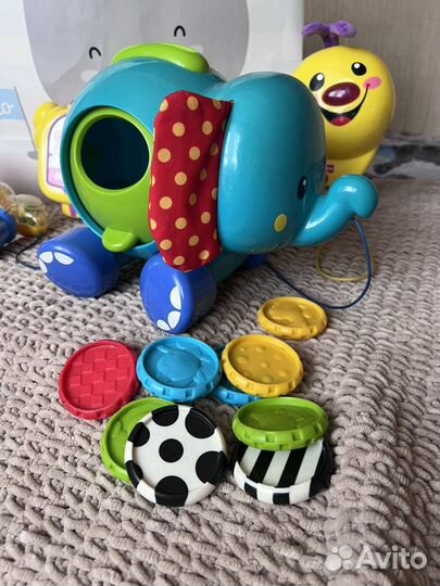 Игрушки от 0 до 3 лет бренда elc и fisher price