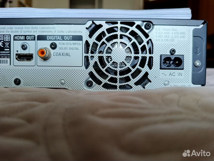 DVD рекордер sony rdr-hx950