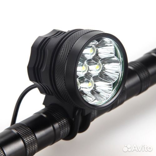 Велофара 7 x cree XM-L T6