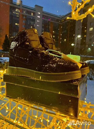 Кроссовки Nike Air Jordan тёплые (Арт.47216)