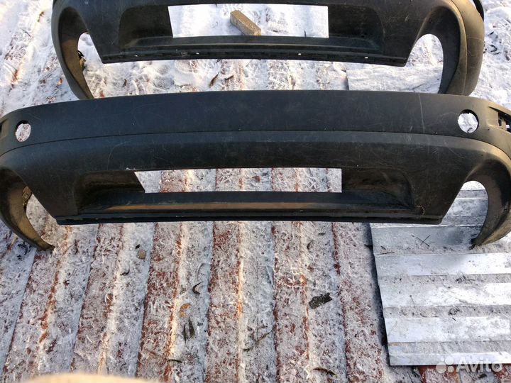 Бампер задний туарег Volkswagen Touareg 02-10