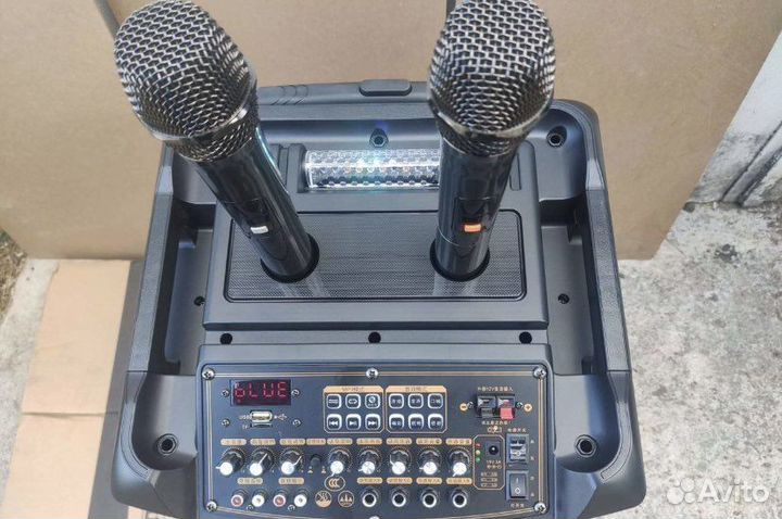 Портативна колонка караоке qisheng lx-651