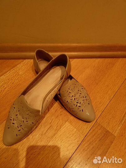 Балетки натуральная кожа 40 размер