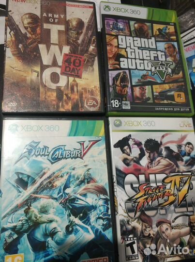 Диски на xbox 360