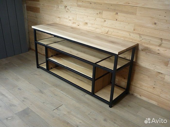 Лофт тумбочка под телевизор