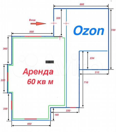Помещение свободного назначения Сходня 113 кв. м