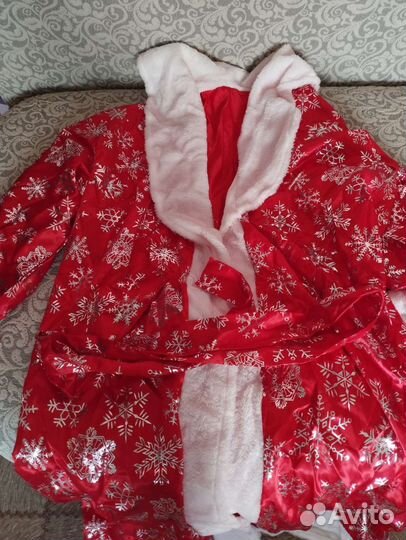 Костюм деда мороза взрослый