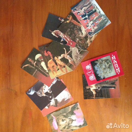 Продаю календарики СССР по теме цирк