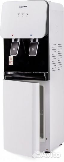 Кулер для воды Aqua Work 24-LD бело-черный со шкаф