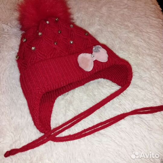 Шапка зимняя для девочки