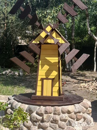 Мельница садовая декоротивная