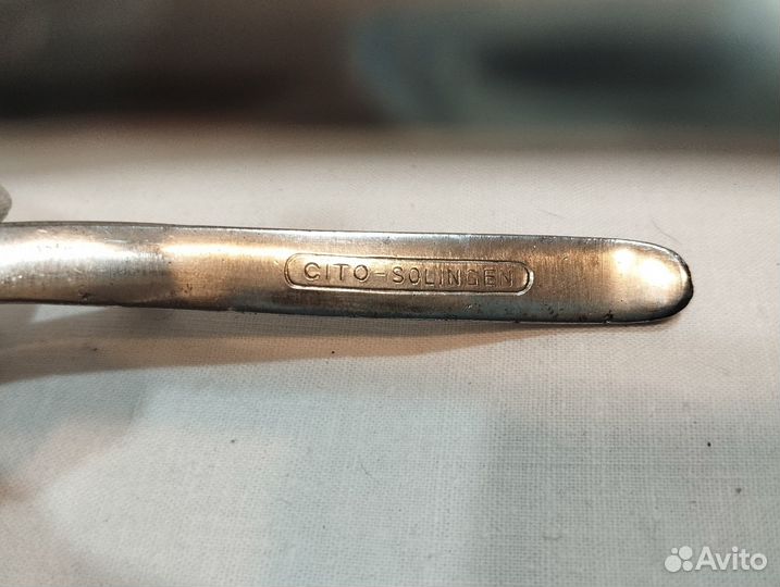 Винтажная ручная машинка для стрижки cito-solingen