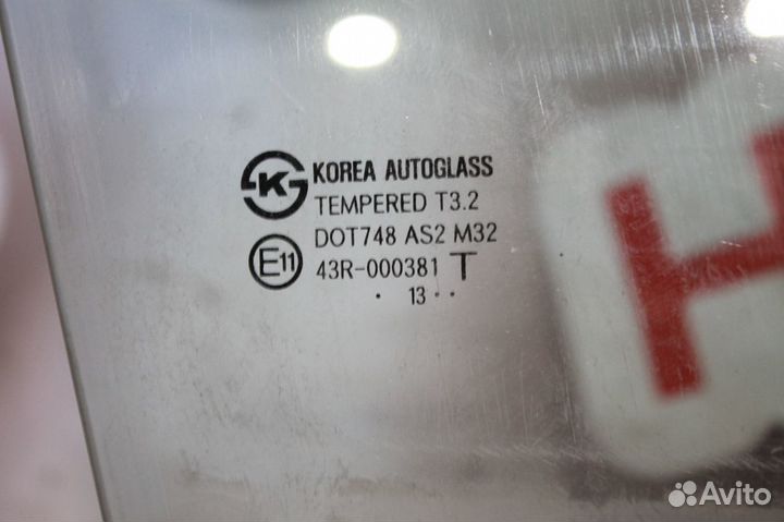 Стекло переднее hyundai solaris