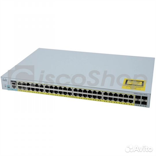 Коммутатор Cisco Catalyst WS-C2960L-48PQ-LL