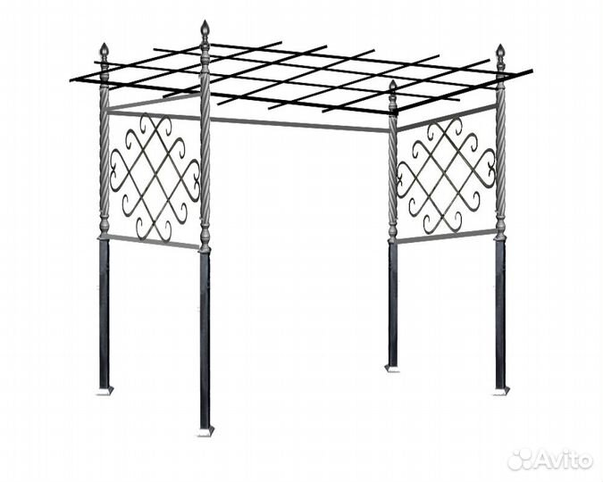 Садовая арка-пергола 