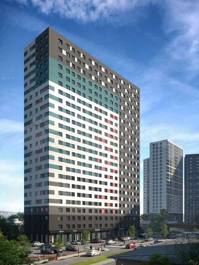 1-к. квартира, 32,2 м², 7/24 эт.