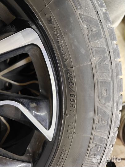 Колеса в сборе r17 летние 5 114.3