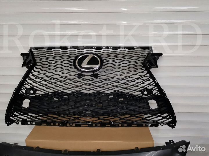 Бампер + фары Lexus RX с 2010-15 г стиль 2016 г