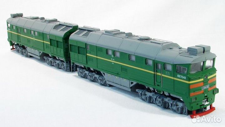 Железная дорога Тепловоз 2тэ116 1/87 но