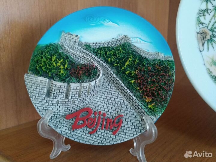 Сувенирная тарелка разных стран Китай