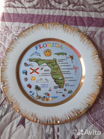 Сувенирные тарелки страны мира
