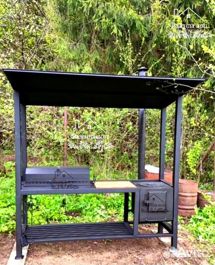 Мангал угловой