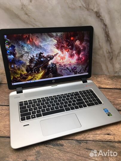 Игровой hp i7, gtx 850m 4gb, 17.3 ips