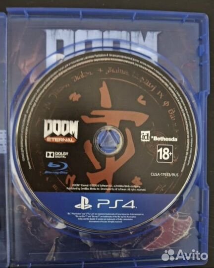 Игра doom eternal ps4