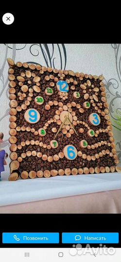 Панно из дерева