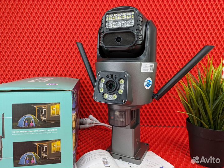 Камера наблюдения вай wifi уличная 360 градусов