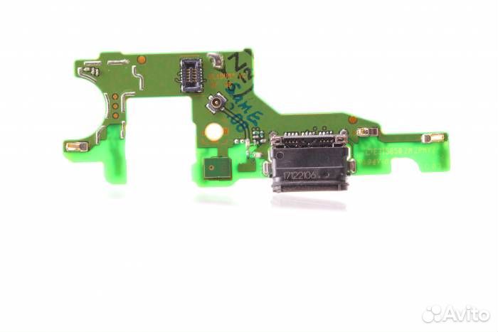 Шлейф Honor 8 Pro (плата) + разъем зарядки + микро