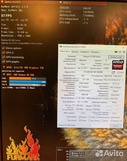 Rx 580 4Gb Msi Armor Oc