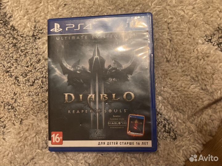 Диск для PS4, Diablo Reaper of Souls