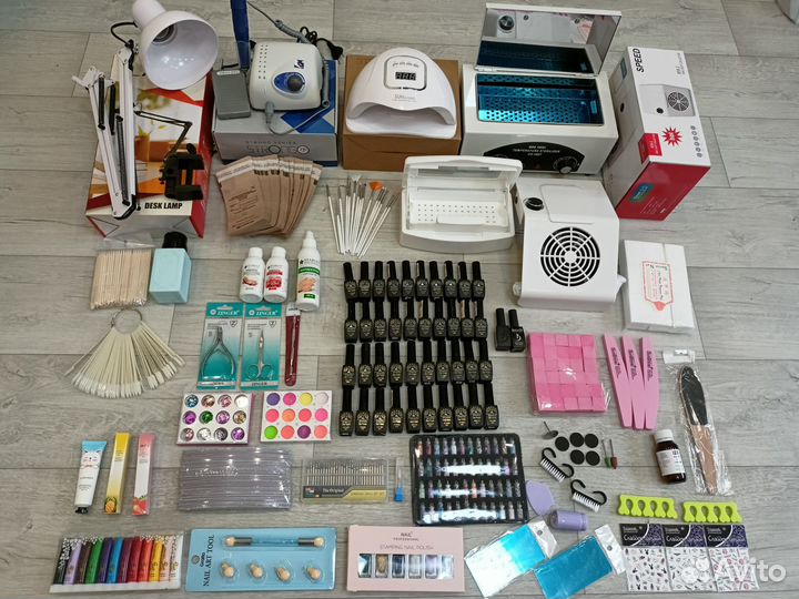 Набор для маникюра с аппаратом strong и сухожар