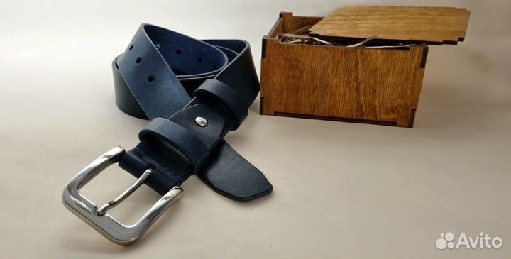 Ремень кожаный