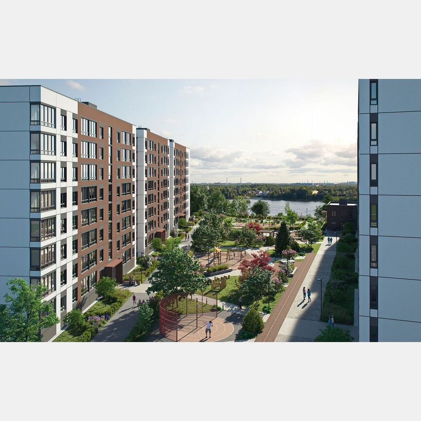 2-к. квартира, 53,6 м², 8/8 эт.