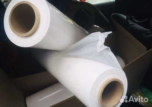 Стретч-пленка белая 500мм, 20-23 мкм ручная 2 кг