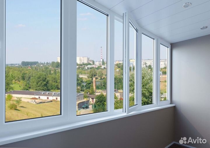 Комплексное остекление и отделка