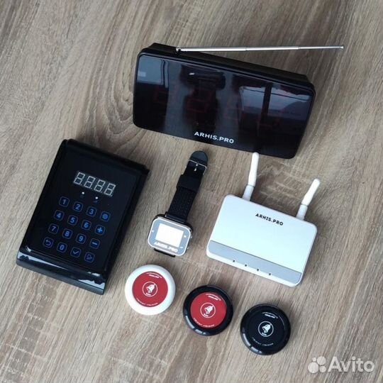 Кнопка вызова официанта системы вызова персонала