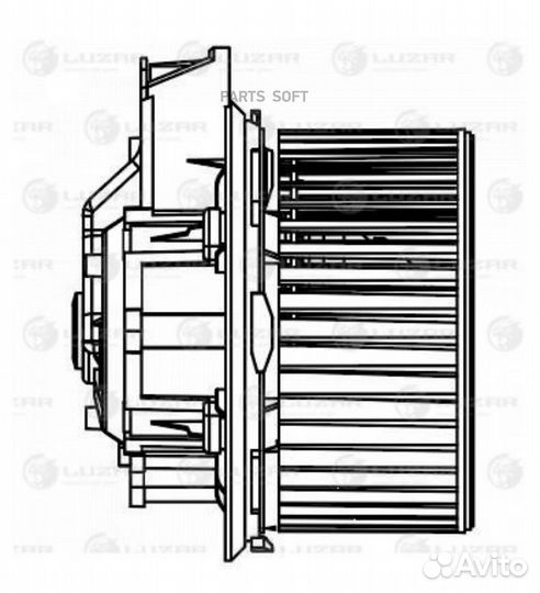 Вентилятор отопителя Ford Explorer (11) (LFh 1095)