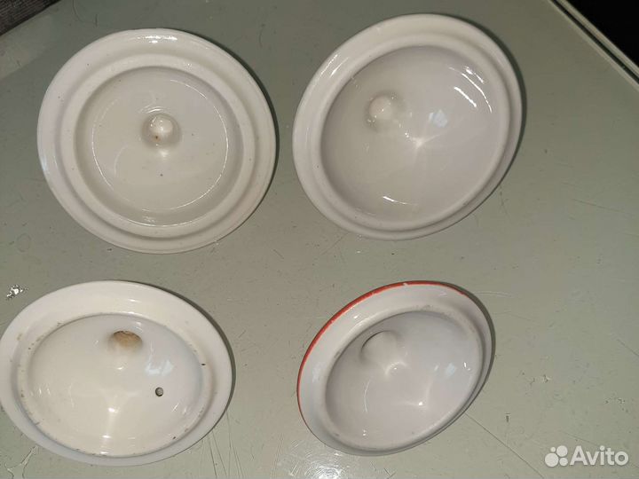 Крышечки фарфоровые