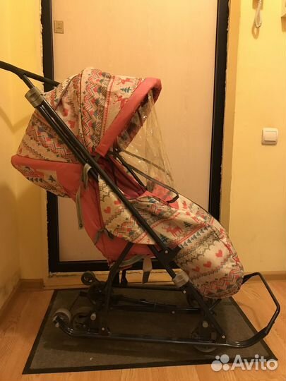 Санки-коляска Nika-kids