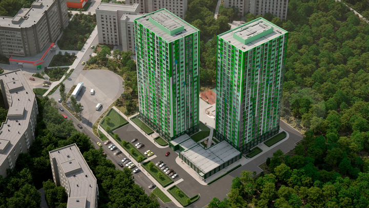 2-к. квартира, 54,4 м², 23/25 эт.