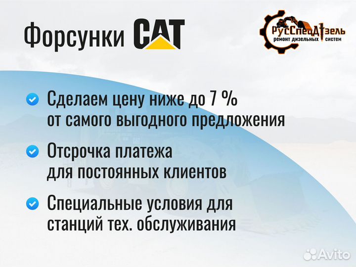 Форсунки сat