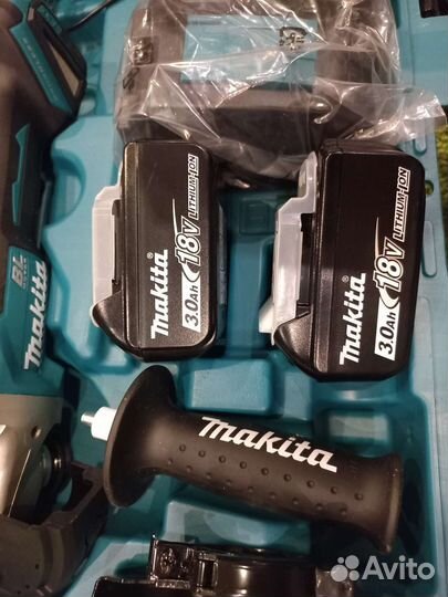 Аккумуляторная болгарка makita DGA504